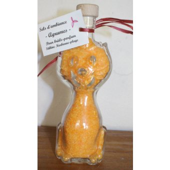 sels parfum agrume 'chat'