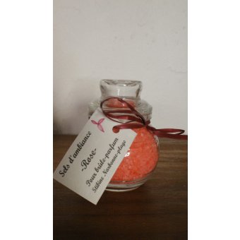 sels parfum, rose, bonbonniÃ¨re