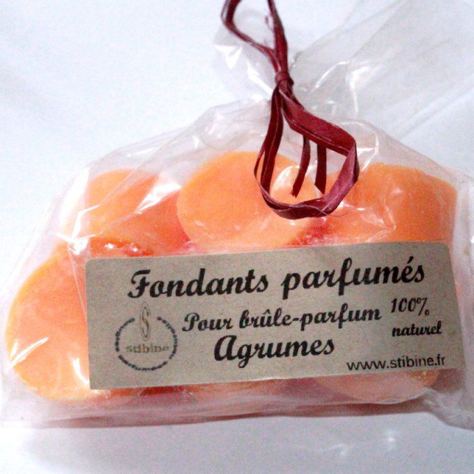 fondants bougie agrumes