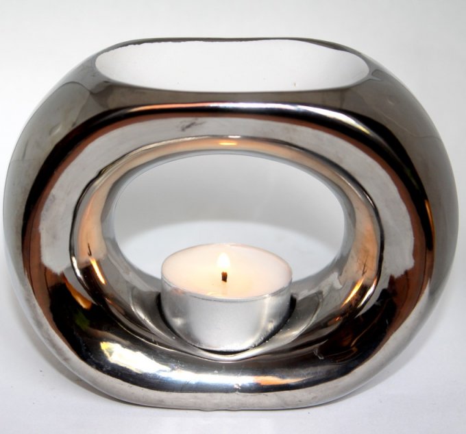 Brûle-parfum:  Argent