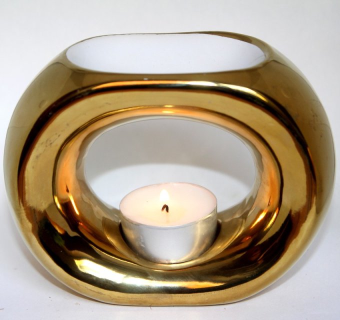 Brûle-parfum: Ovale Doré