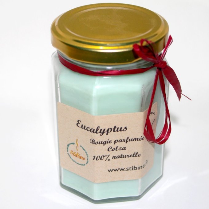 Bougie parfum Eucalyptus