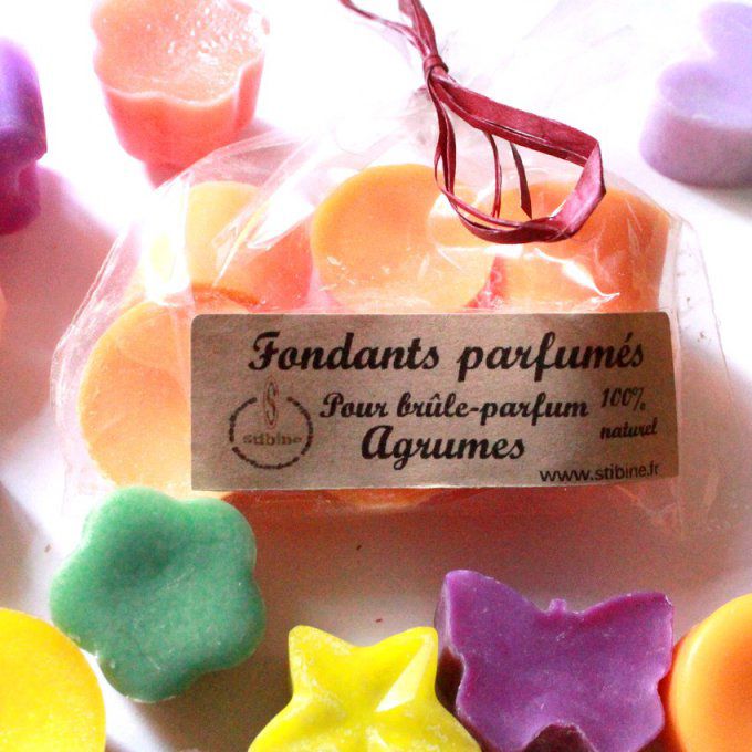 Fondants bougie agrumes