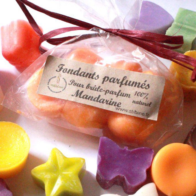 Fondant cire naturelle mandarine