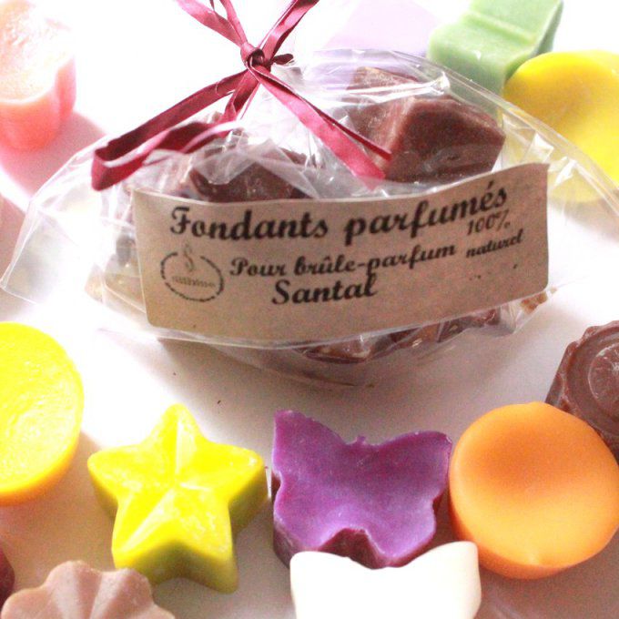 Fondant cire bougie Santal