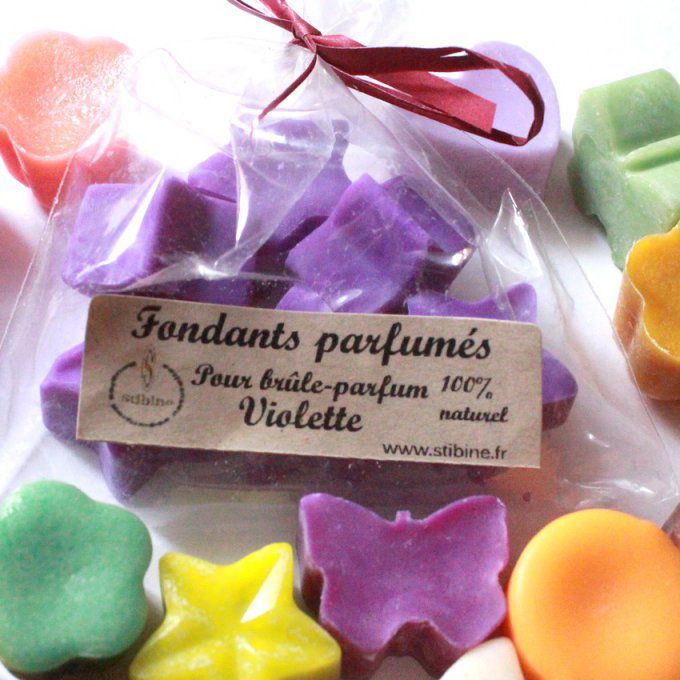 Fondant cire naturelle Violette