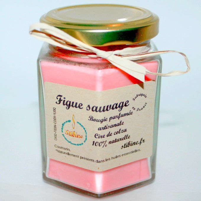 figue sauvage bougie