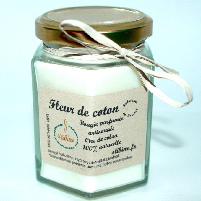 Bougie parfumée Fleur de coton