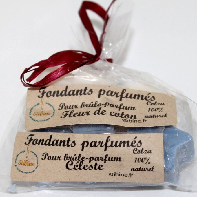 fondants cire naturelle Fleur de coton