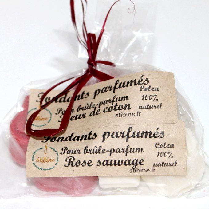 Fleur de coton, rose sauvage fondants