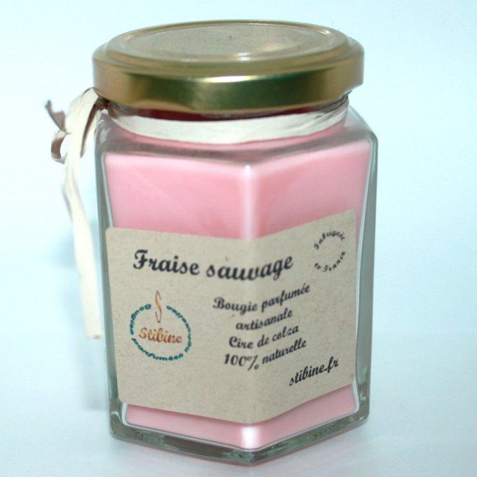 Bougie parfumée Fraise sauvage