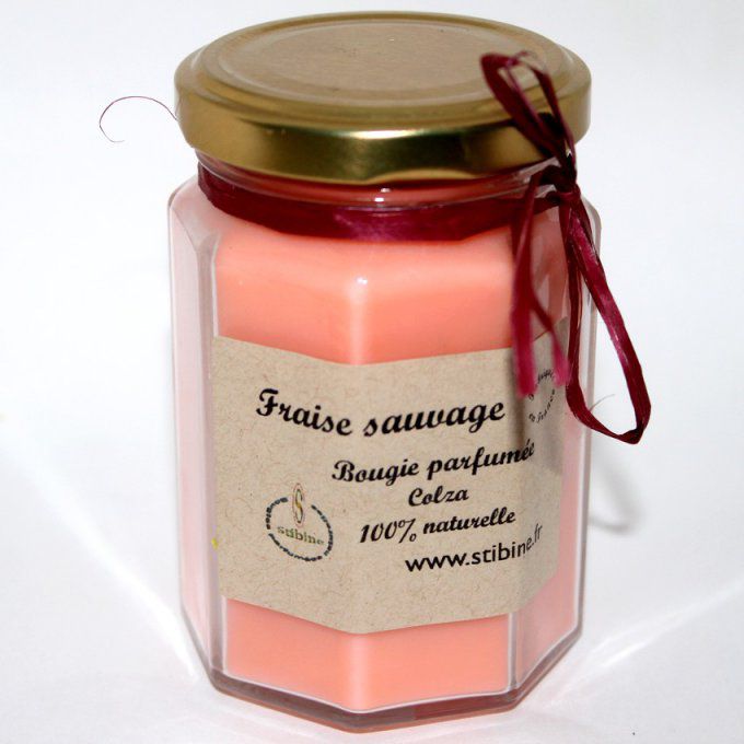 Bougie parfumée Fraise sauvage