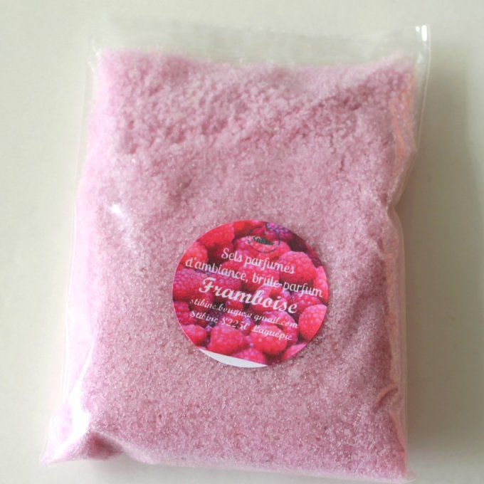 sels parfumés, Framboise
