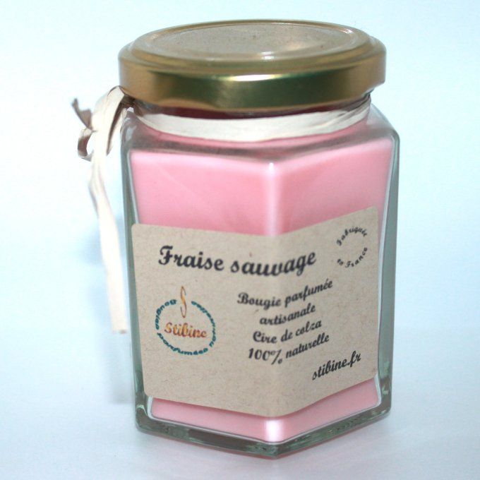 Bougie parfumée Fraise sauvage