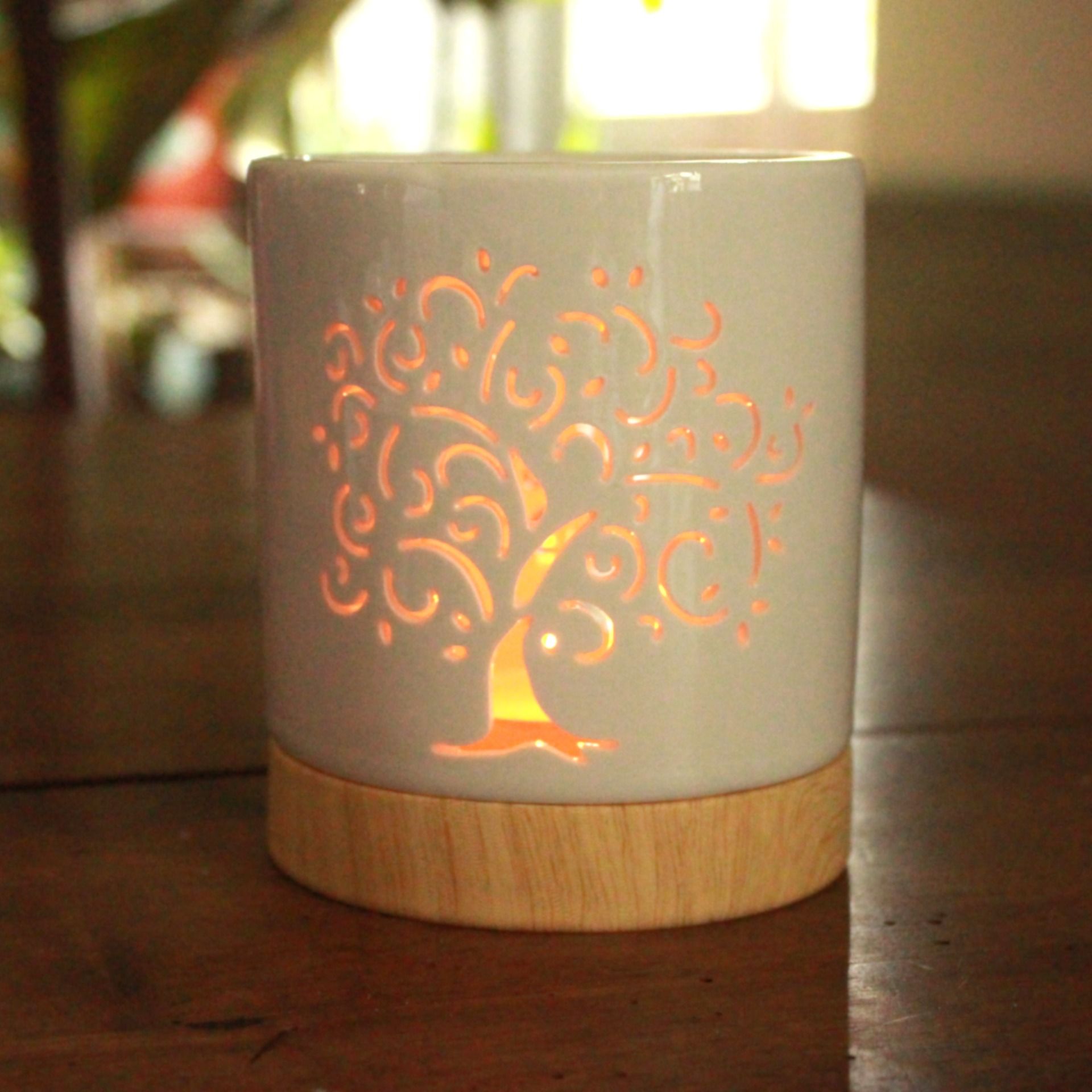 Brûle-parfum Arbre de vie Brûle-parfum: céramique Arbre de vie