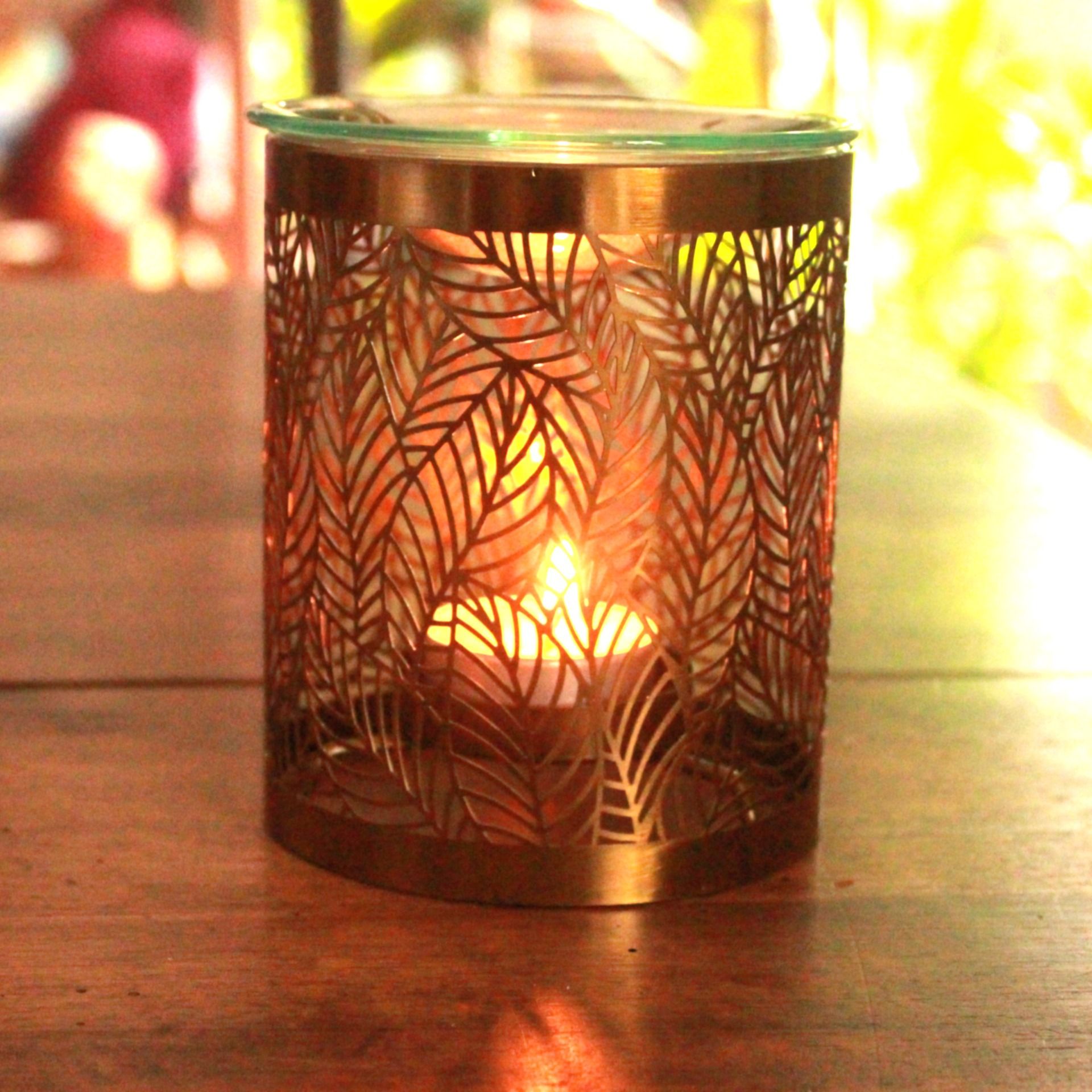 Brûle-parfum: Métal Feuilles Brûle-parfum: Métal Feuilles