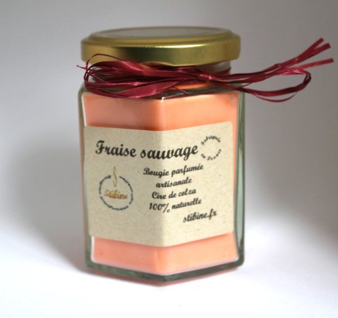 Bougie parfumée Fraise sauvage