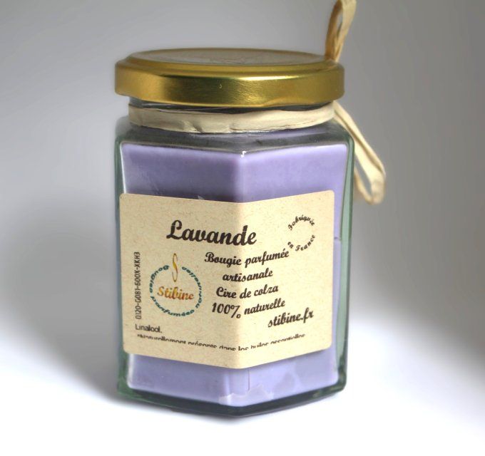 Bougie Lavande naturelle