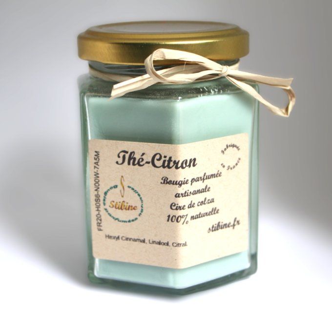 Bougie parfumée Thé Citron