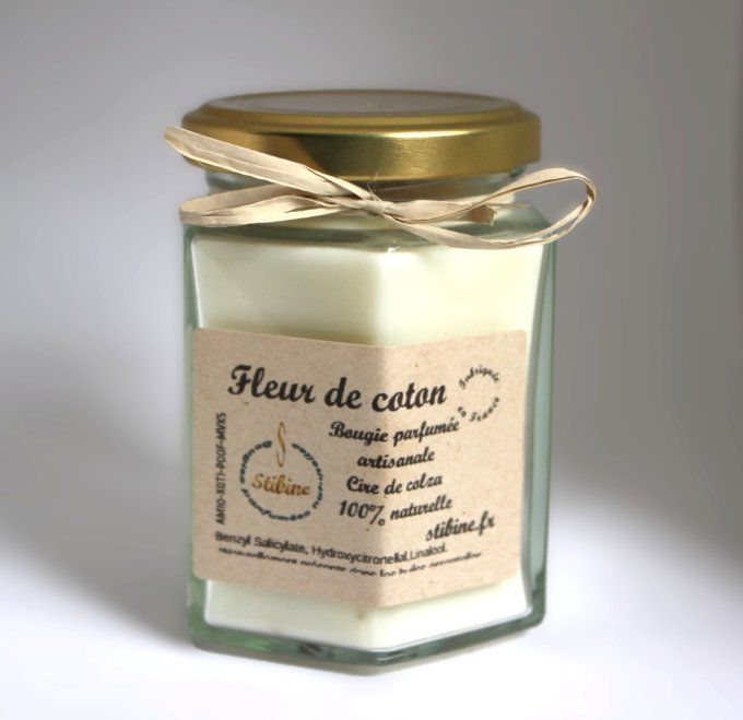 Bougie parfumée Fleur de coton