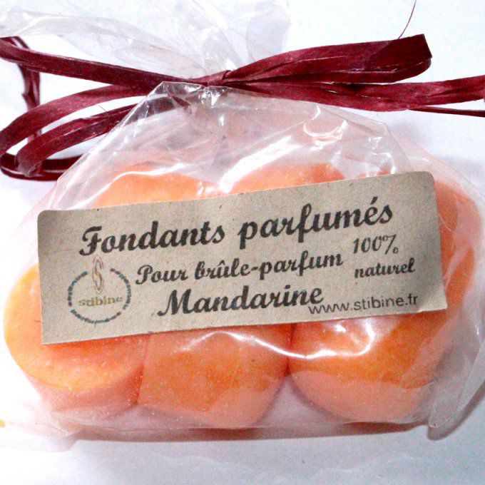 Fondant cire naturelle mandarine