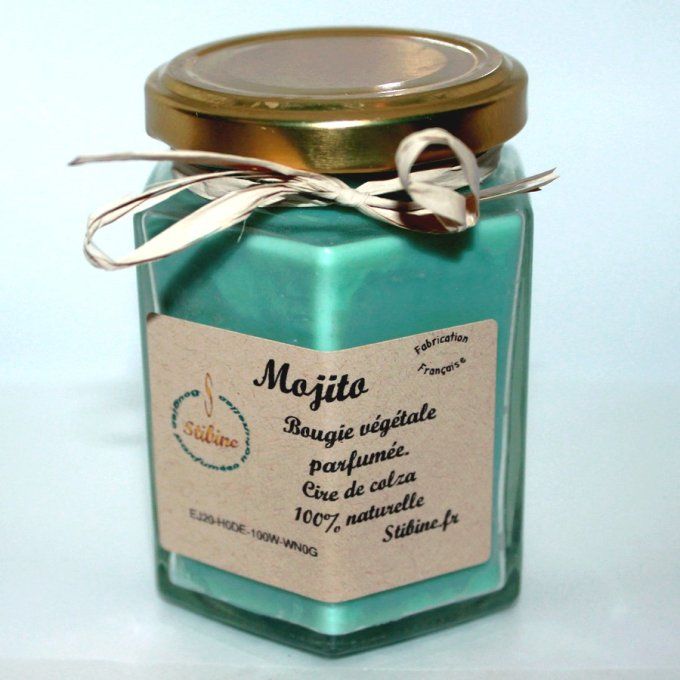 Bougie parfumée mojito cocktail