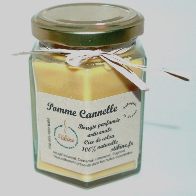 Bougie pomme cannelle