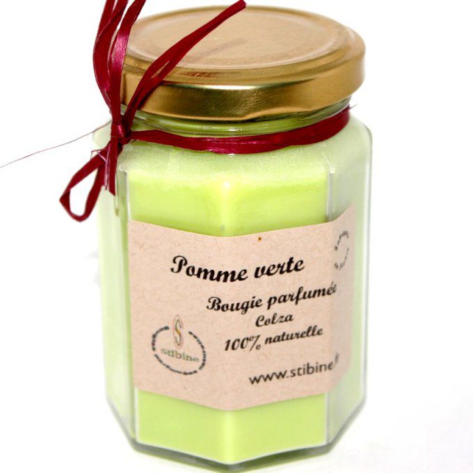 Bougie parfumée pomme verte