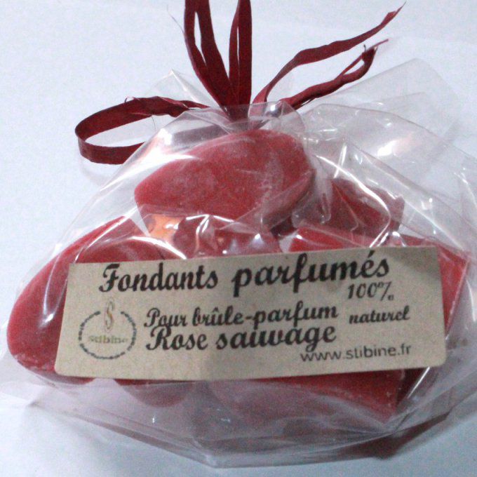 Fondant cire naturelle rose sauvage