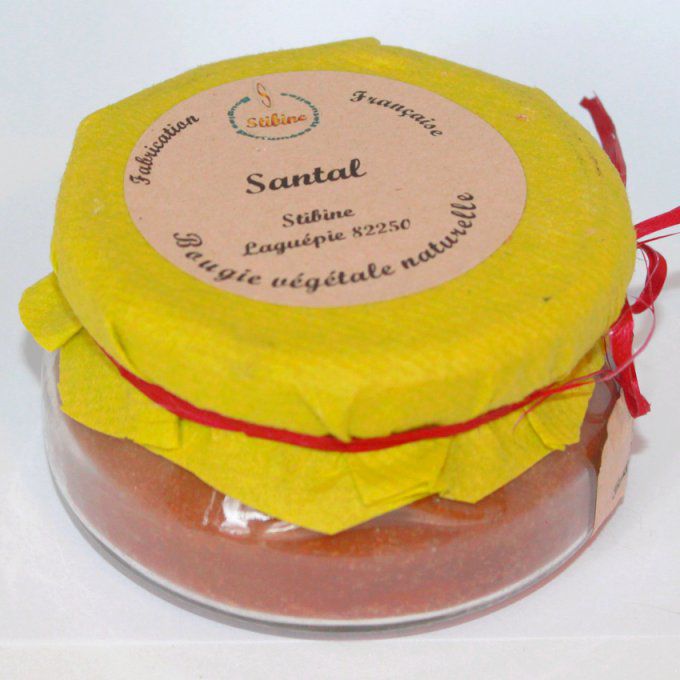 Bougie parfum santal