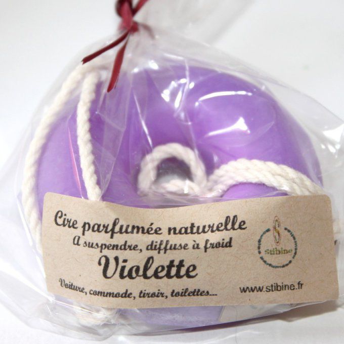 Parfum solide violette