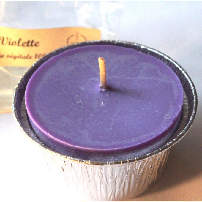 bougie violette