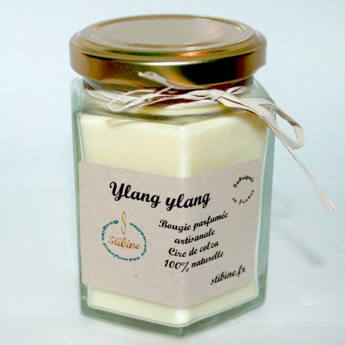 Ylang ylang bougie naturelle